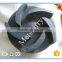 Anti-wear metal or rubber slurry pump impeller