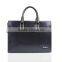 Brown tote bag leather handbag briefcase
