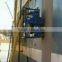 Shot blasting machine for vertical steel plate
