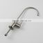 Stainless steel drinking water filter cold water tap