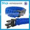 7 strand polyester paracord survival bracelet with plastic button