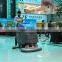 Shopping center used manual hand held floor scrubber machine, manfacturer