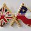 Custom Palestine Country Cross Flag Badge/ Palestine Flag Pin
