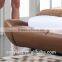 Luxury leather bedroom set