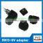 customized portable uk travel adapter 5v with usb and eu us au uk plug