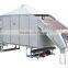 reverse turning bed type roasting machine