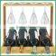 New Product Bamboo Wine Rack with Glass Holder