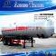 CE certificate dual axle fuel tank semi trailer, 36000 l oil tanker semi trailer