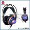 Game Headset Earphone or Gaming Headphone with Mic Stereo Bass LED Light