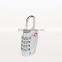High quality tsa lock welcome customer logo design TSA luggage lock with double blister card
