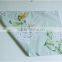 Fancy printed cotton linen canvas fabric table mat and runner with double-faced