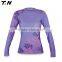 Women Long Sleeve Mma Rash Guard