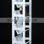 Simply four-layers wood bookcase in home or office for book storage