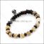 Natural Stone Skull Bracelets& Bangles Beads Charm Bracelet For Women Northskull Bracciali Pulseras Men