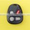 3+1buttons replacement remote key case for GM car key blank