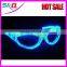 LED flashing sunglasses