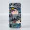 TPU+PC cover case for ip5s/ip6s Phone Case Crayon Shin - chan for Apple phone case with stand