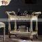 classical furniture for home - royalty hand-made solid wood wine cart