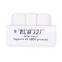 ELM 327 Bluetooth OBDii V2.1 White Car Scanner Interface ELM 327 Wireless Scan Tool