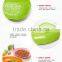 BPA free leaf design plastic fruit tray