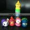 factory making CE good quality lovely promotional cartoon bottle caps for kids