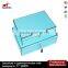 Fashion wooden antique jewelry box with metal lock and mirror jewelry display cases for sale