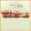 glazed ceramic christmas flower pot