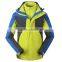 Custom waterproof hooded 3 in 1sport wear for women