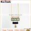 Newest simple gold chain square turquoise charm necklace jewelry
