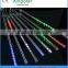 China Factory Programmable LED Raindrop 3D Beam Meteor Tube Outdoor Decorative Christmas Disco Party Club Lighting with Cable