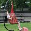 new design red striped hammock swing chairs with cushions
