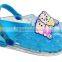 2015 new design Kids pvc sandals plastic jelly shoes for children