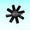 finned aluminium oil cooler/cooling fan motors compressor for air cooling parts screw air compressor parts