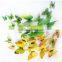 New 3D DIY 12PCS Multi-Color Butterfly Wall Sticker Home Wedding Room Art Decor