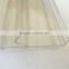 PVC data strips for supermarket shelf racks