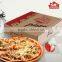 Wholesale and custom pizza box ,pizza packing box,2 color printed custom pizza boxes