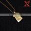Hip Hop Stainless Steel 316L Male Jewelry 14K Gold Plating Jesus Face Head Pendant                        
                                                Quality Choice