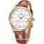 2015 WEIDE Fashion Alloy Couple Watch Gold Rose Watches For Men Cheap Watches In Bulk Sapphire Wristwatch WG93008