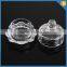 LXHY-CE0821High quality small novelty butter dish with clear crystal cover