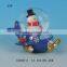 Lovely Santa design 65MM resin souvenir water globe