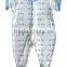 100% Cotton Printed Fabric Infant Wear Set Baby Romper Set