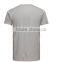 Grey fashion polyester round neck men t-shirts sports blank cool fit t shirt