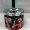 Red push down famous star MARILYN MONROE gift smoke spinning Metal Cigar Ashtray