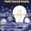 2014 new arrival E27 360 degree A60 LED Filament bulb, 6W led filament candle light                        
                                                Quality Choice