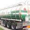 Fuel Tank Trailer, Aluminum Alloy Fuel Tanker Semi Trailer, 3 axle oil tanker trailer 40 m3