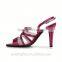 New Arrival Custom Design crystal bridal shoes 2015