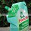 Stand up spout pouch for liquid detergent