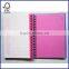 B5 double wire hardcover notebook college ruled with cutting line