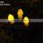 Resin solar powered garden mushroom lights