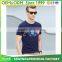 Wholesale high quality mens 100% cotton short sleeve prined t-shirt